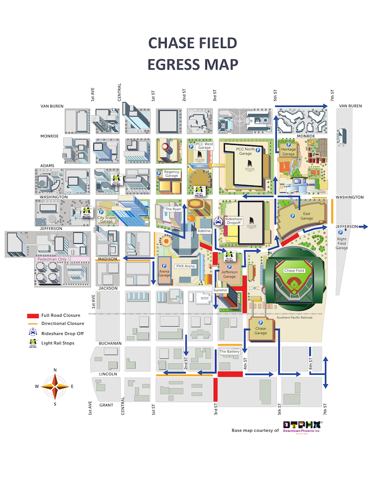 Dback Egress Map